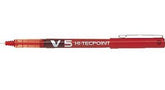 ROTULADOR PILOT V5 ROJO | 12 UNIDADES | (PILOT)